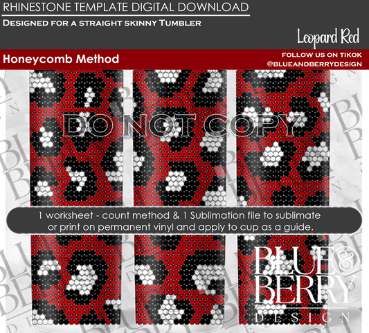 Leopard Red Download Template