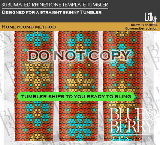 Lilly Template Tumbler (2 choices)