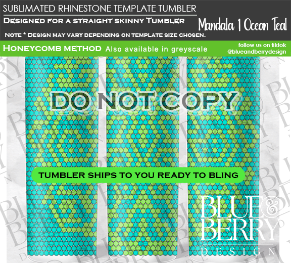 Mandala 1 Template Tumbler (3 Colors)