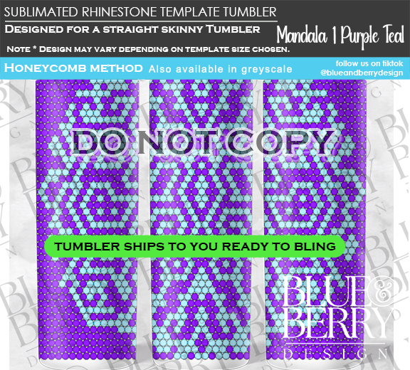 Mandala 1 Template Tumbler (3 Colors)