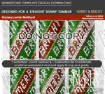 Load image into Gallery viewer, Merry &amp; Bright Swirl Digital Download Template
