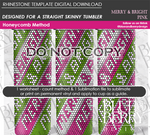 Load image into Gallery viewer, Merry and Bright Pink Digital Download Template
