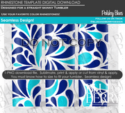 Paisleys Digital Downloads (with 26 color options)