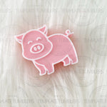 Load image into Gallery viewer, Piggy Straw Topper
