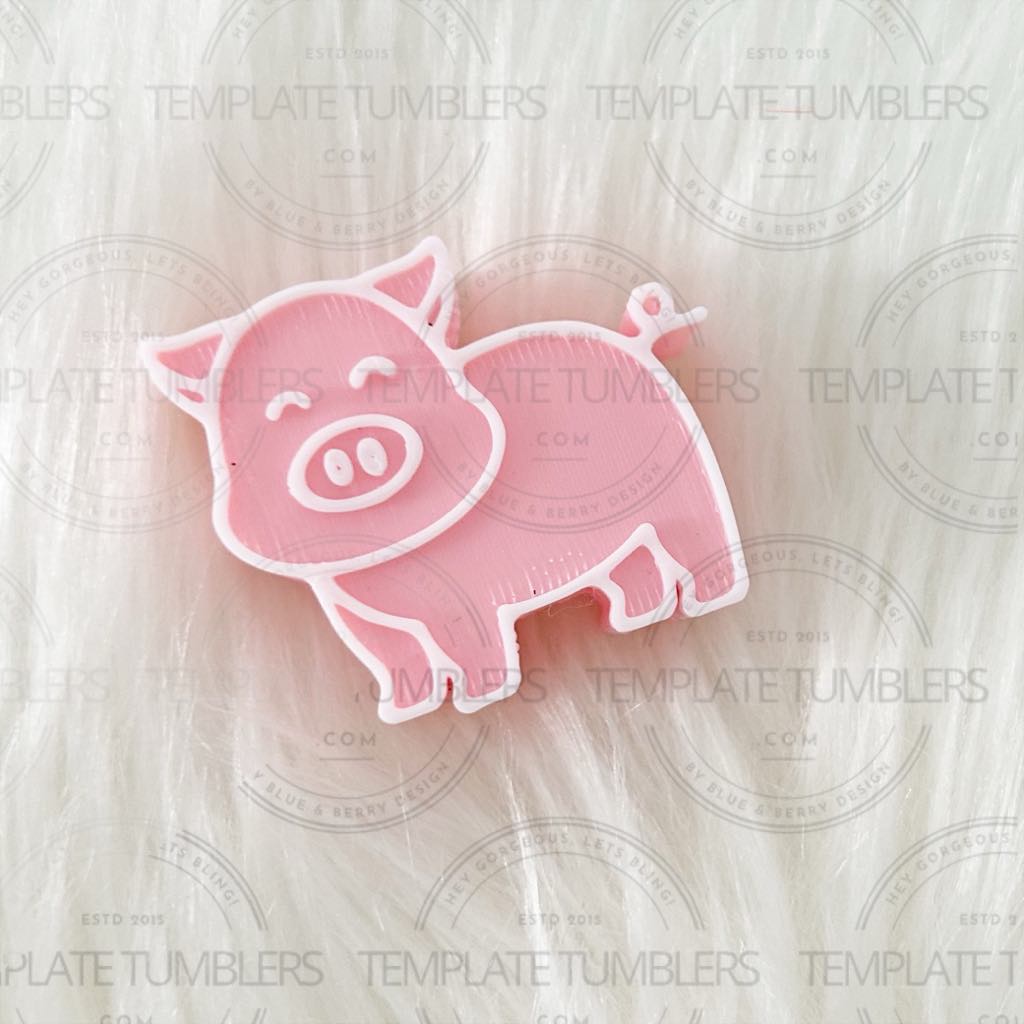 Piggy Straw Topper