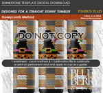 Load image into Gallery viewer, Pumpkin Plaid Digital Download Template
