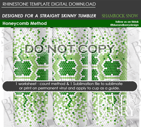 Shamrock - Digital Download Template