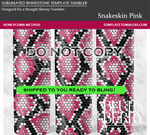 Load image into Gallery viewer, Snakeskin (3 Color Options) Template Tumbler
