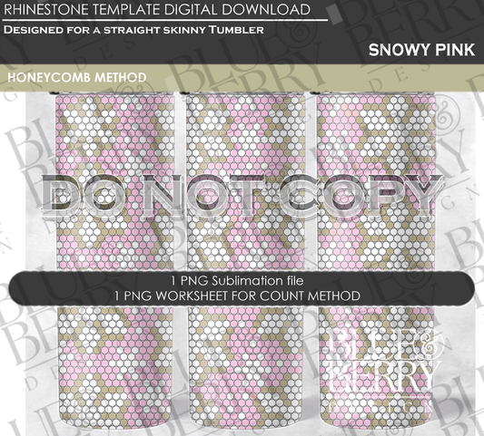 Snowy Pink Download Template