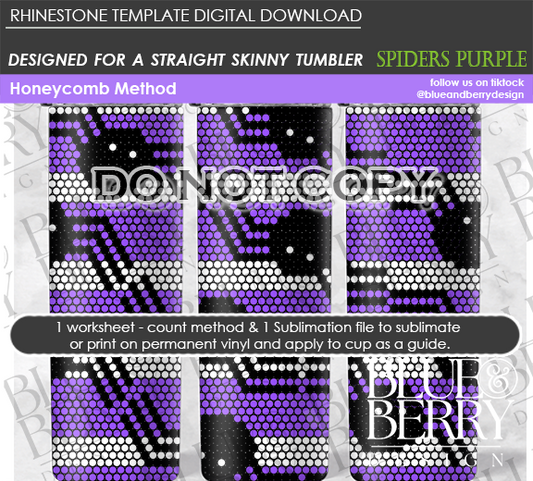 Spider (2 colors) - Digital Download Template