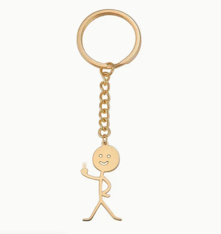 Stick figure Keychain