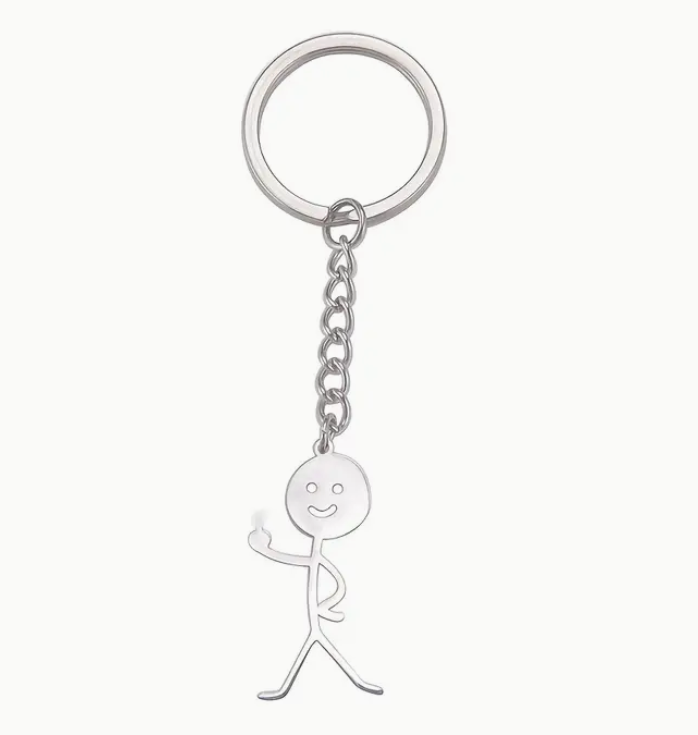 Stick figure Keychain