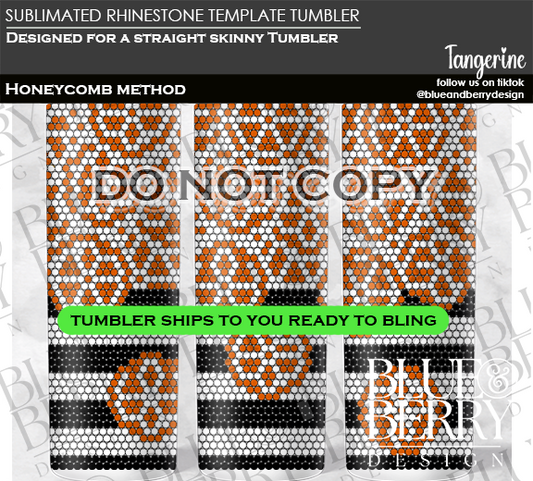 Tangerine Template Tumbler