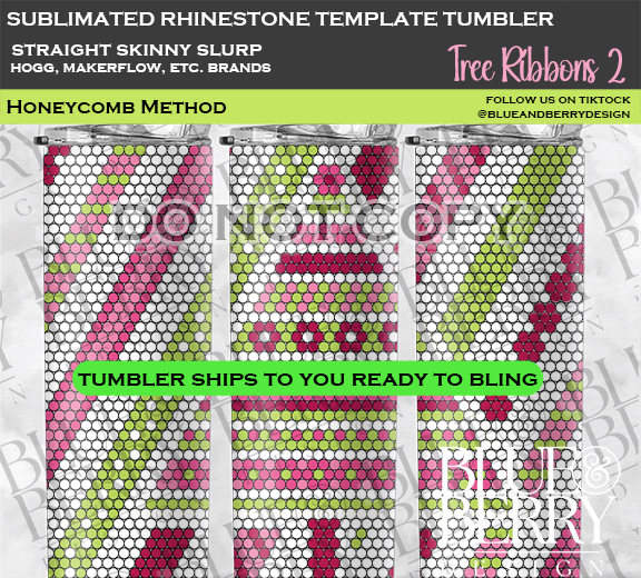 Tree Ribbons 2 Template Tumbler