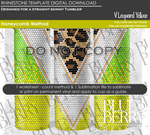 Load image into Gallery viewer, V Leopard Ombre Yellow Download Template
