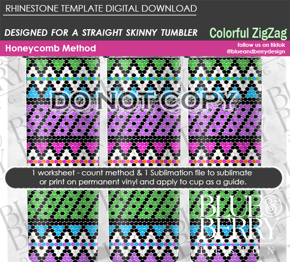 ZigZag - Digital Download Template